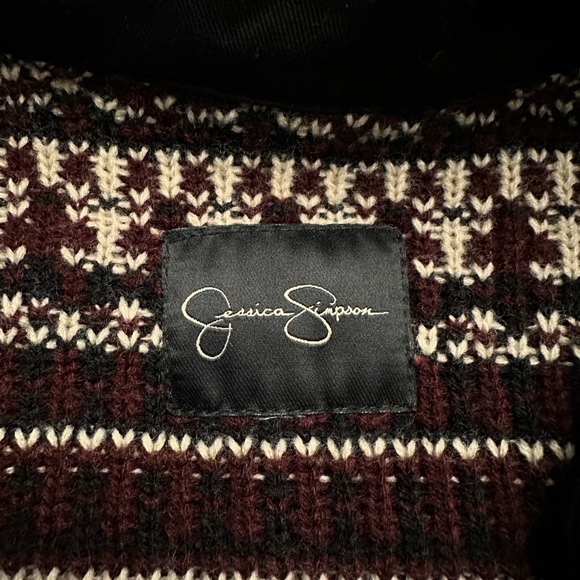 XS sweater/jean jacket - Picture 2 of 6